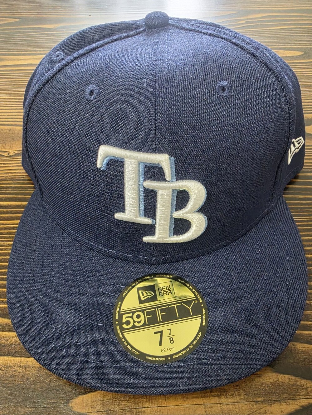 New Era Navy & White Tampa Bay Rays  Cap
